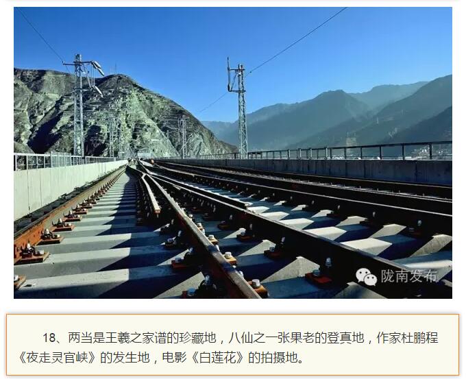 蘭渝鐵路最早由孫中山先生提出？在隴南，你不知道的事兒還有……