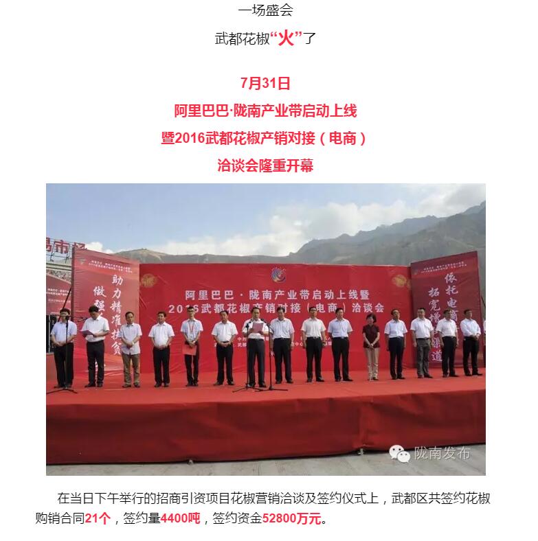 5.28億！一場(chǎng)盛會(huì)，武都花椒“火”了